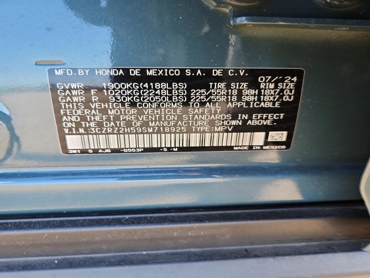 Honda HR-V Sport