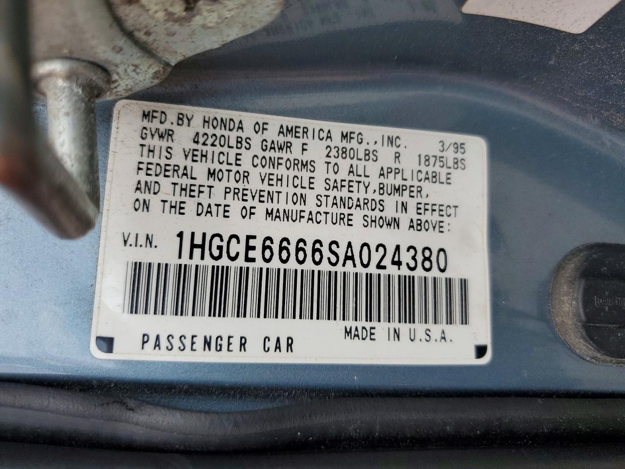 Honda Accord Ex