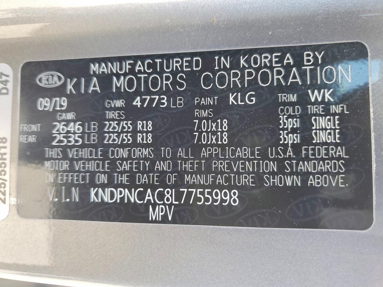 Kia Sportage Ex