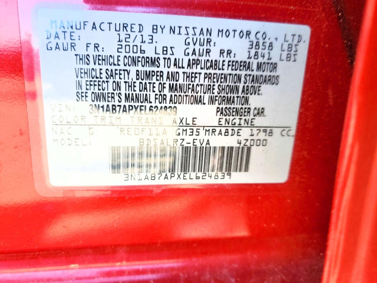 Nissan Sentra Sr