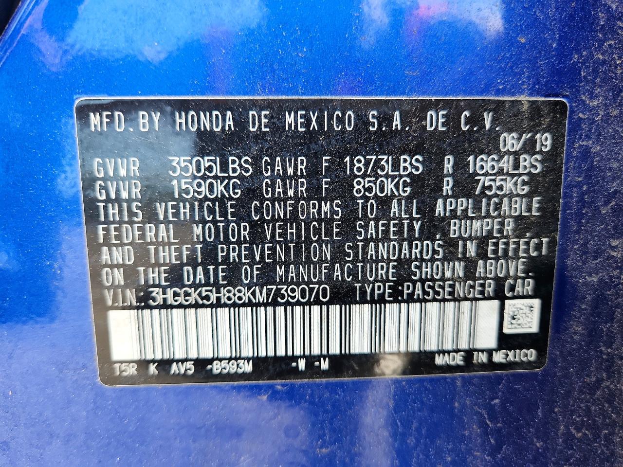 Honda Fit Ex