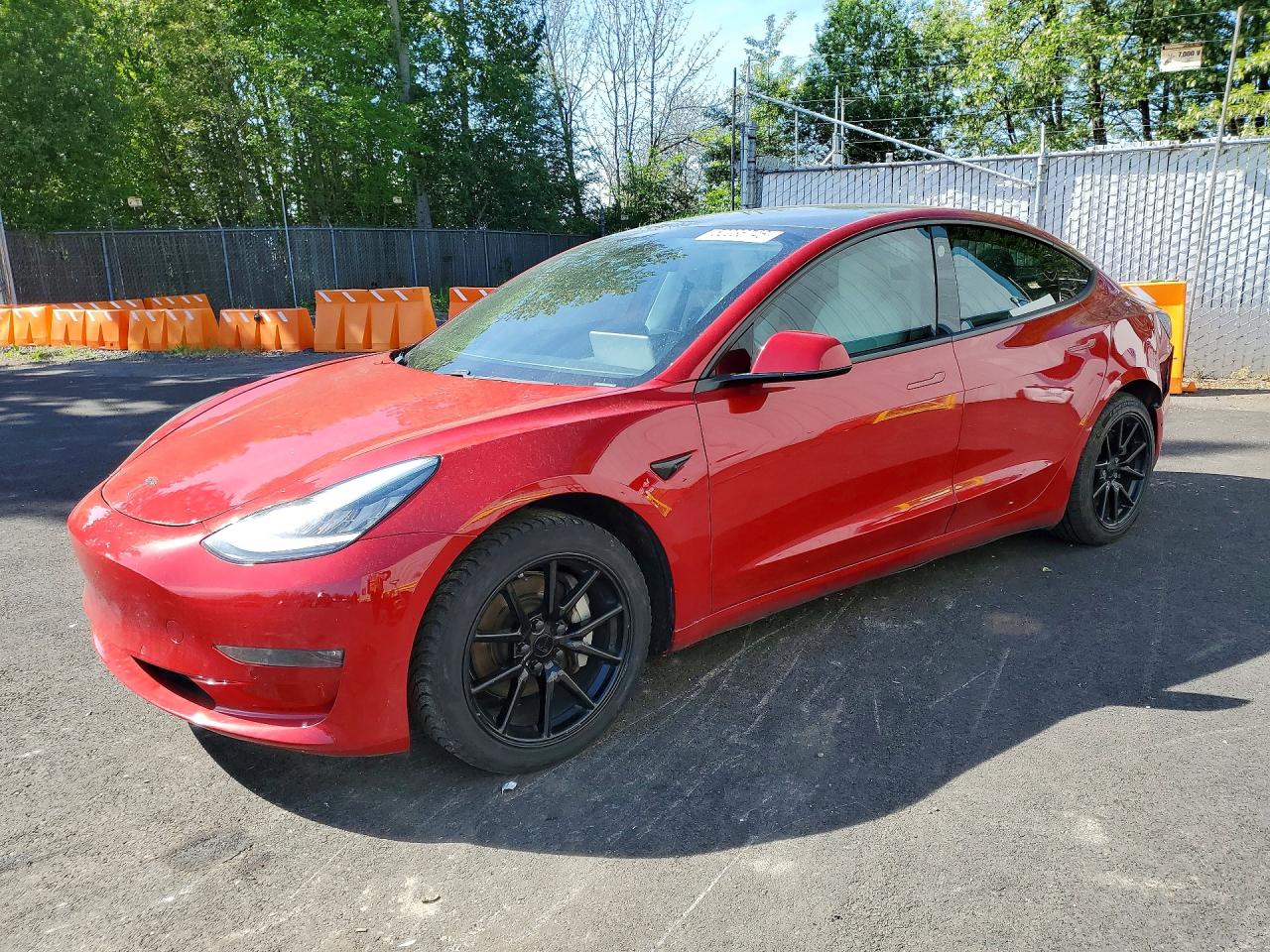 Salvage Tesla Model 3 Image