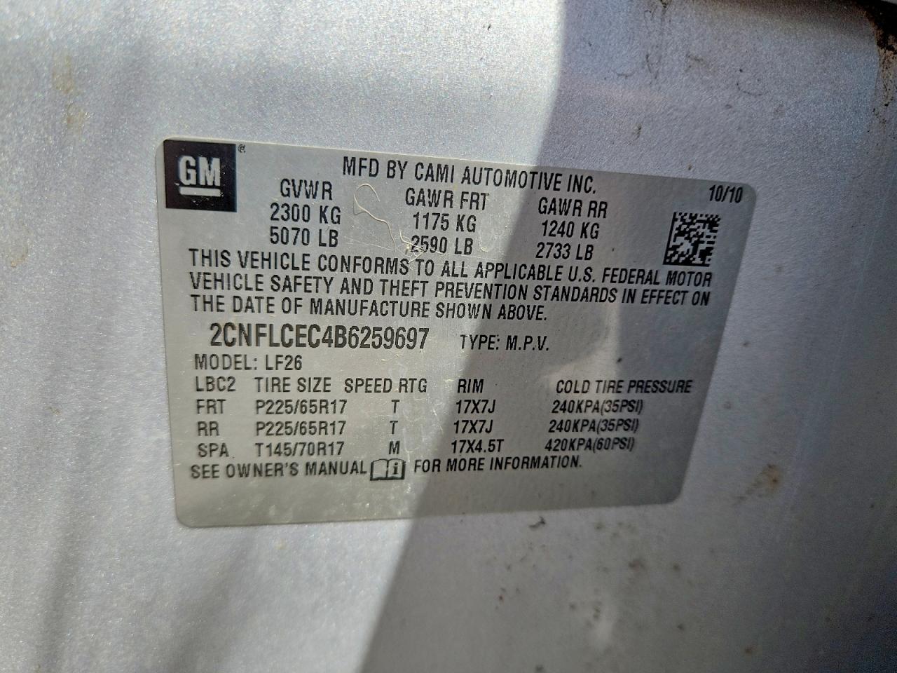 Chevrolet Equinox Ls