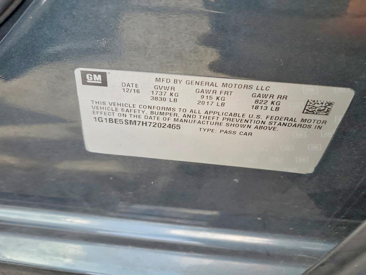 Chevrolet Cruze Lt