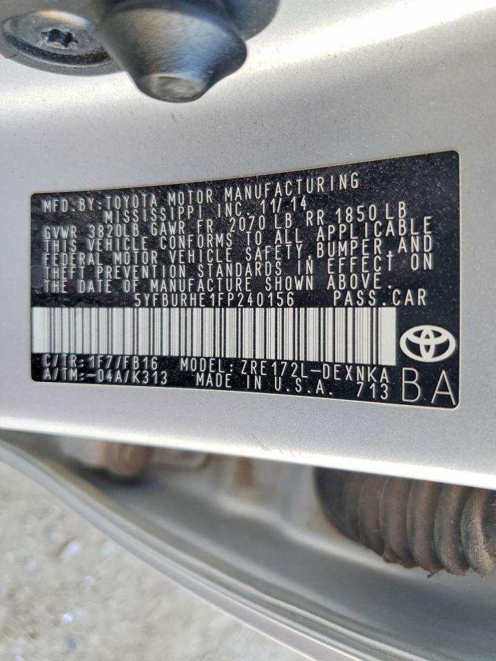 Toyota Corolla Le