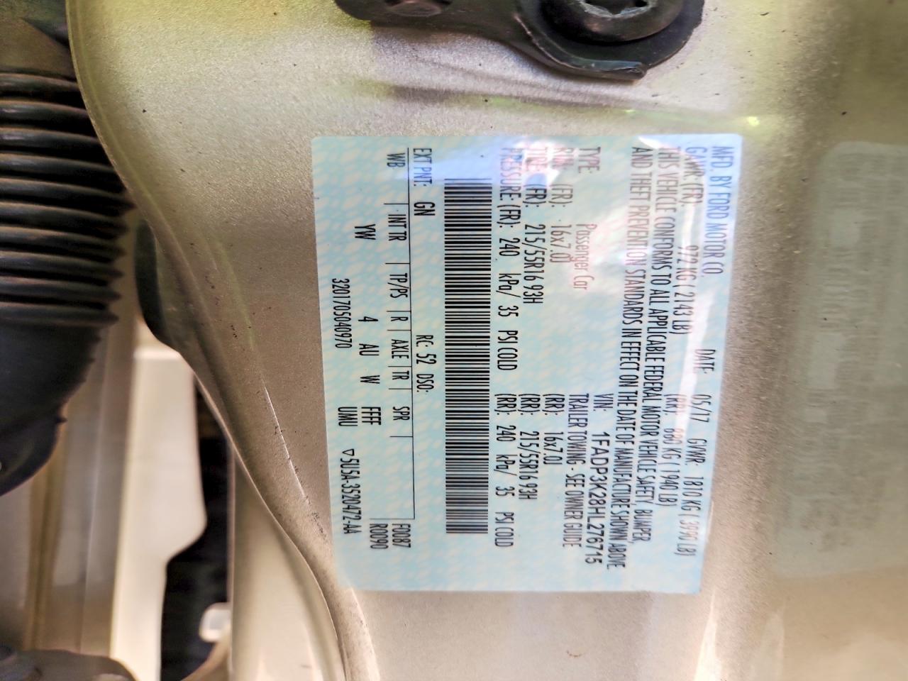 Ford Focus Se