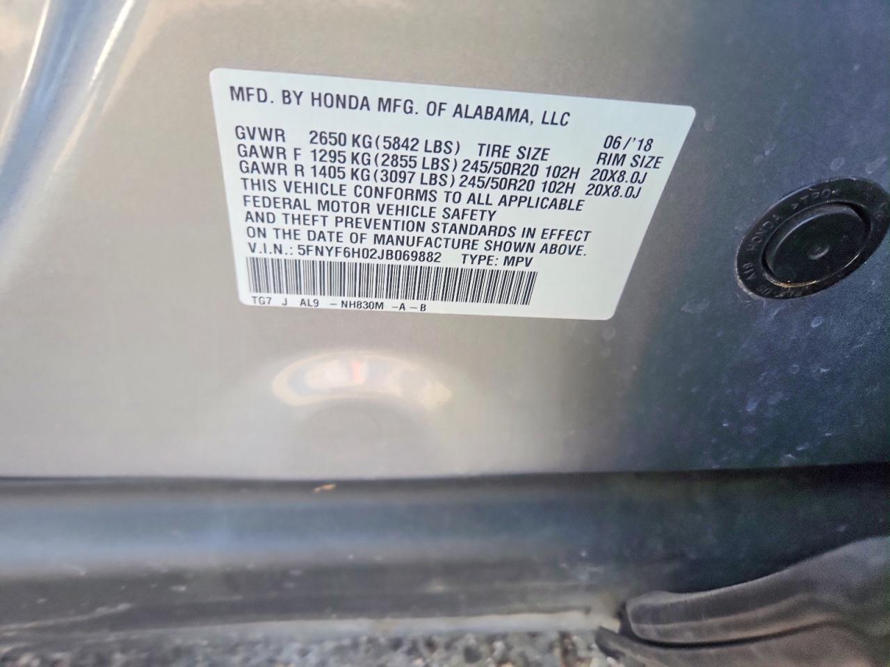 Honda Pilot Elite