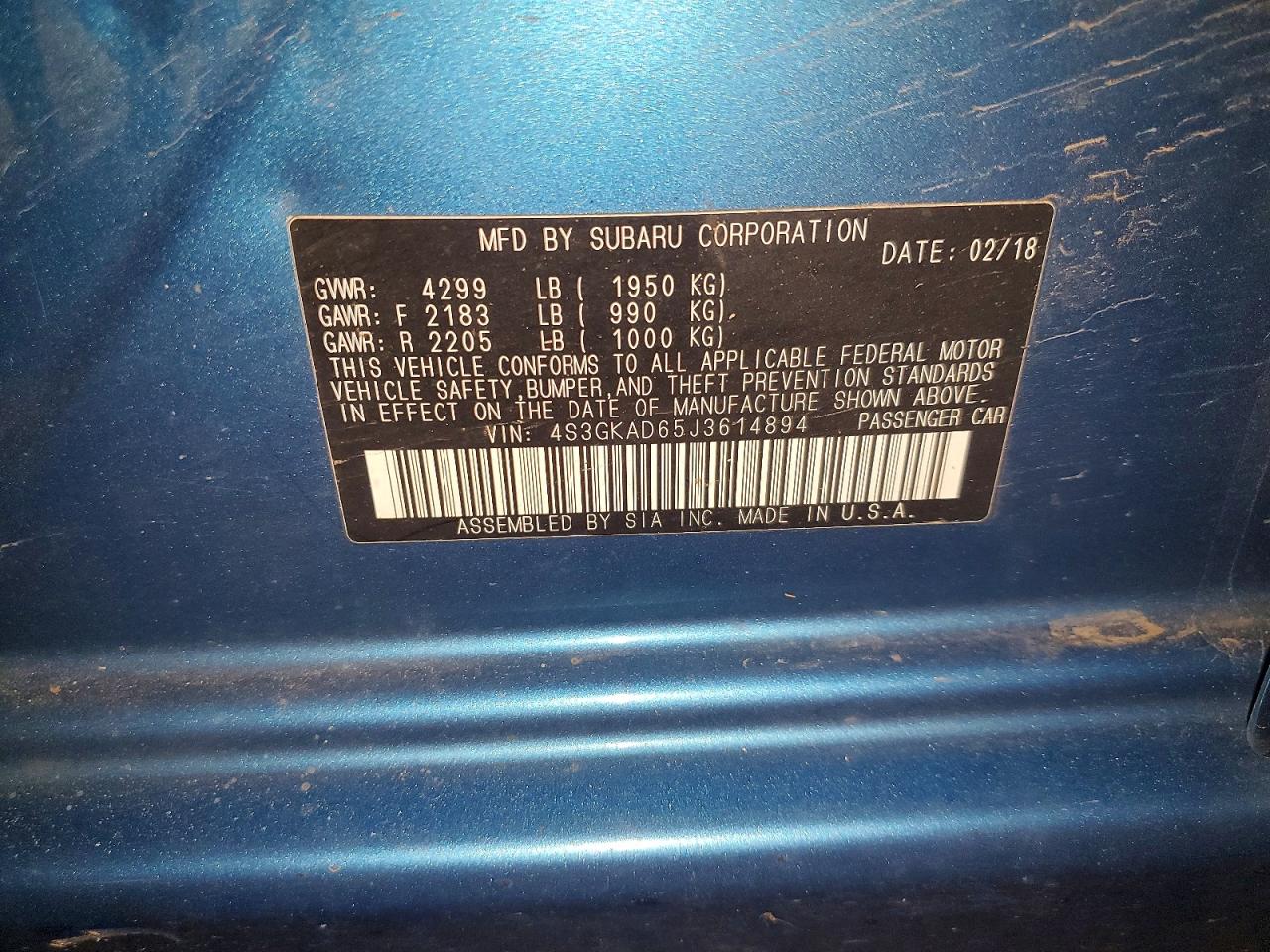 Subaru Impreza Premium Plus