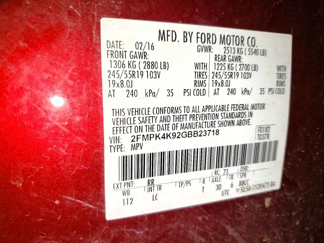 Ford Edge Titanium