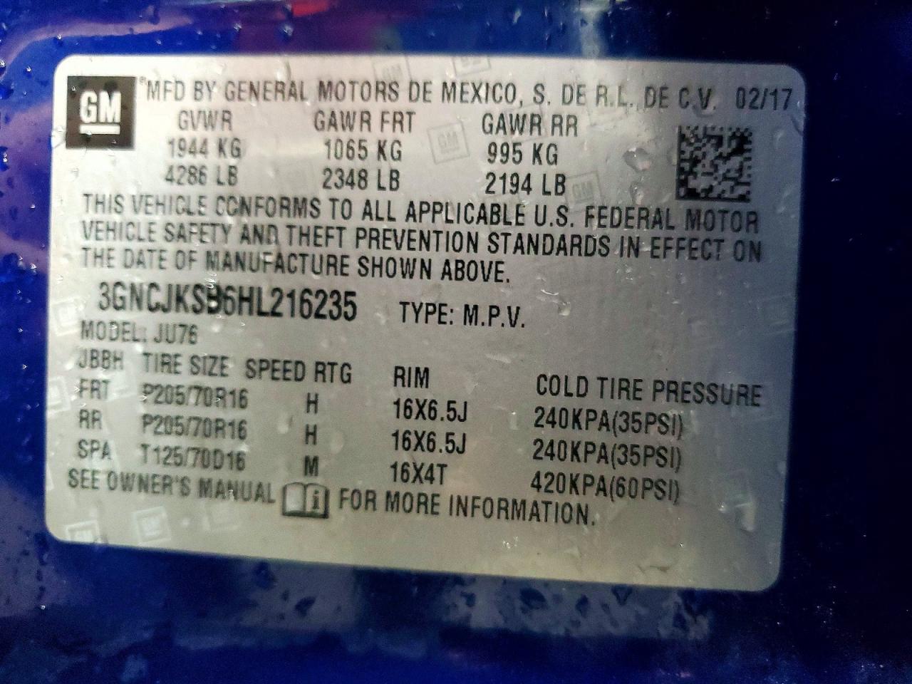 Chevrolet Trax Ls