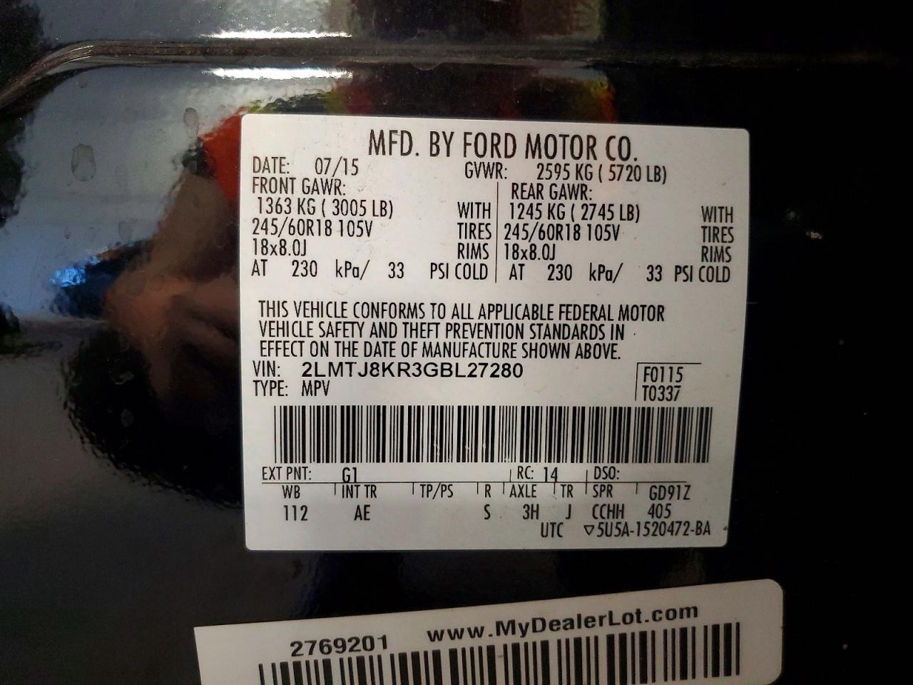 Lincoln MKX Select