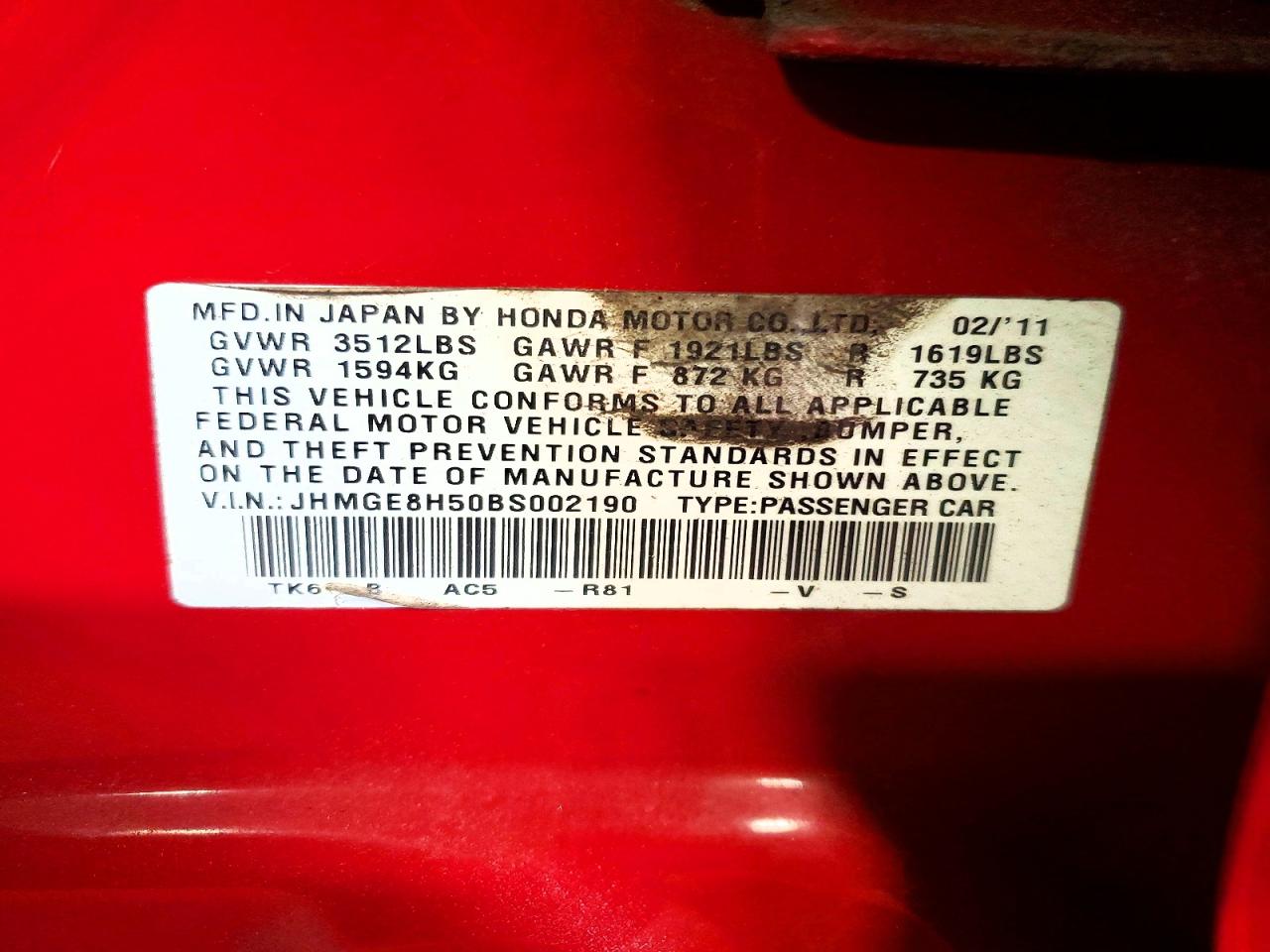 Honda Fit Sport