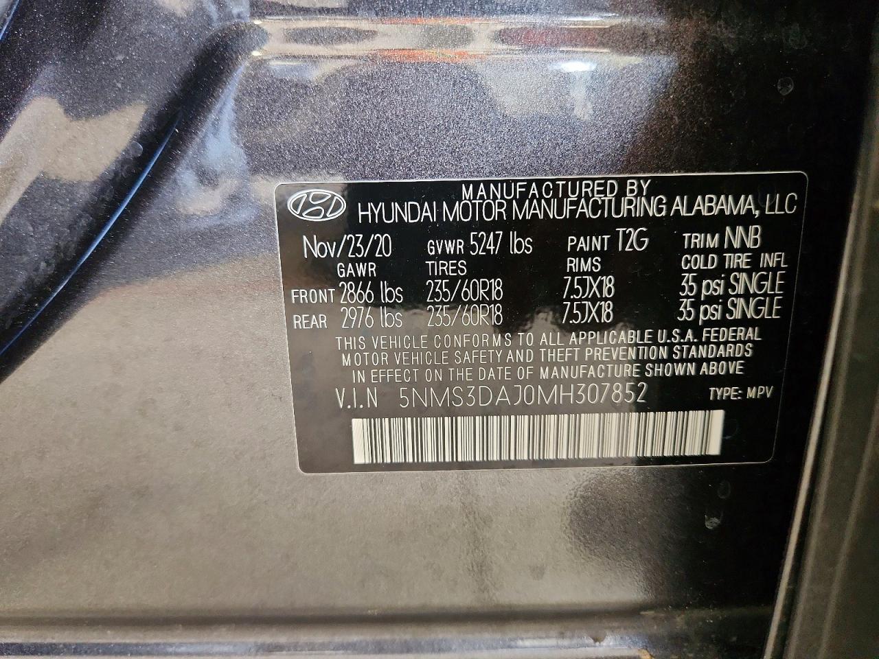Hyundai SANTA FE Sel