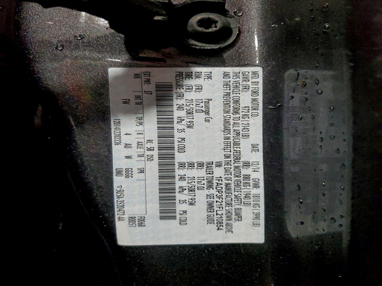 Ford Focus Se