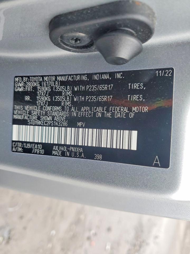 Toyota Sienna Xle 7-passenger
