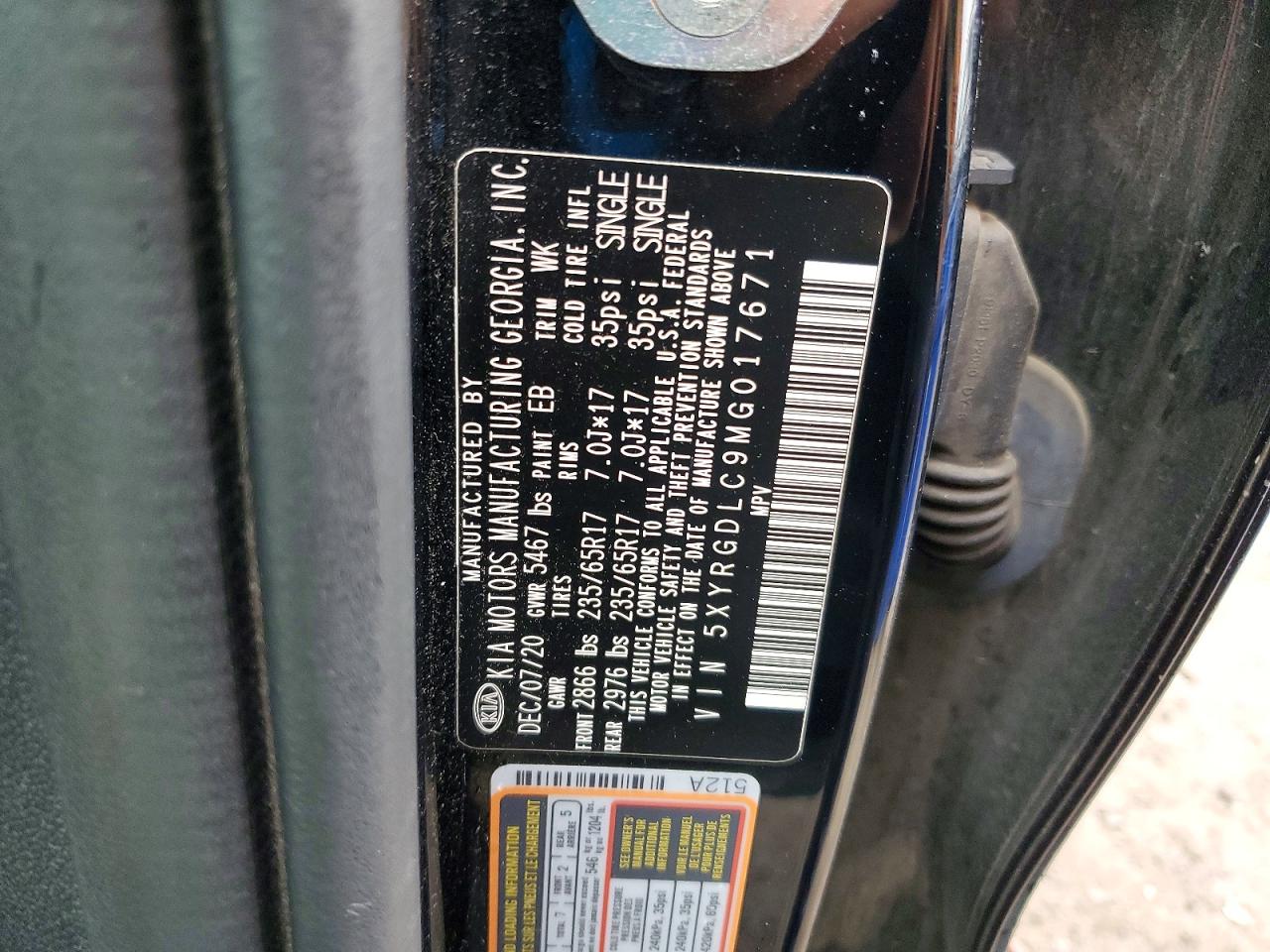 Kia Sorento Lx