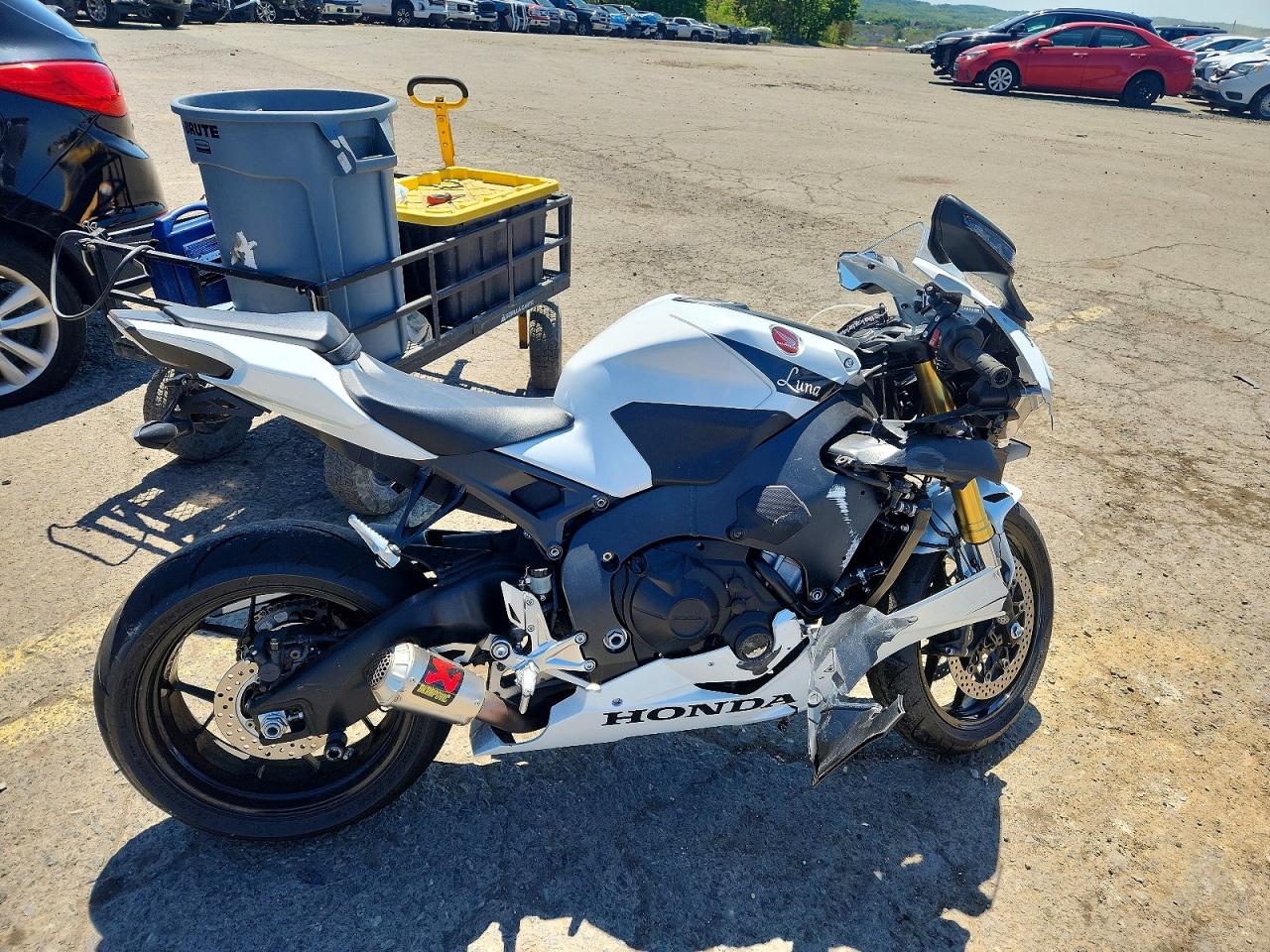 Salvage Honda Cbr Cycle Image