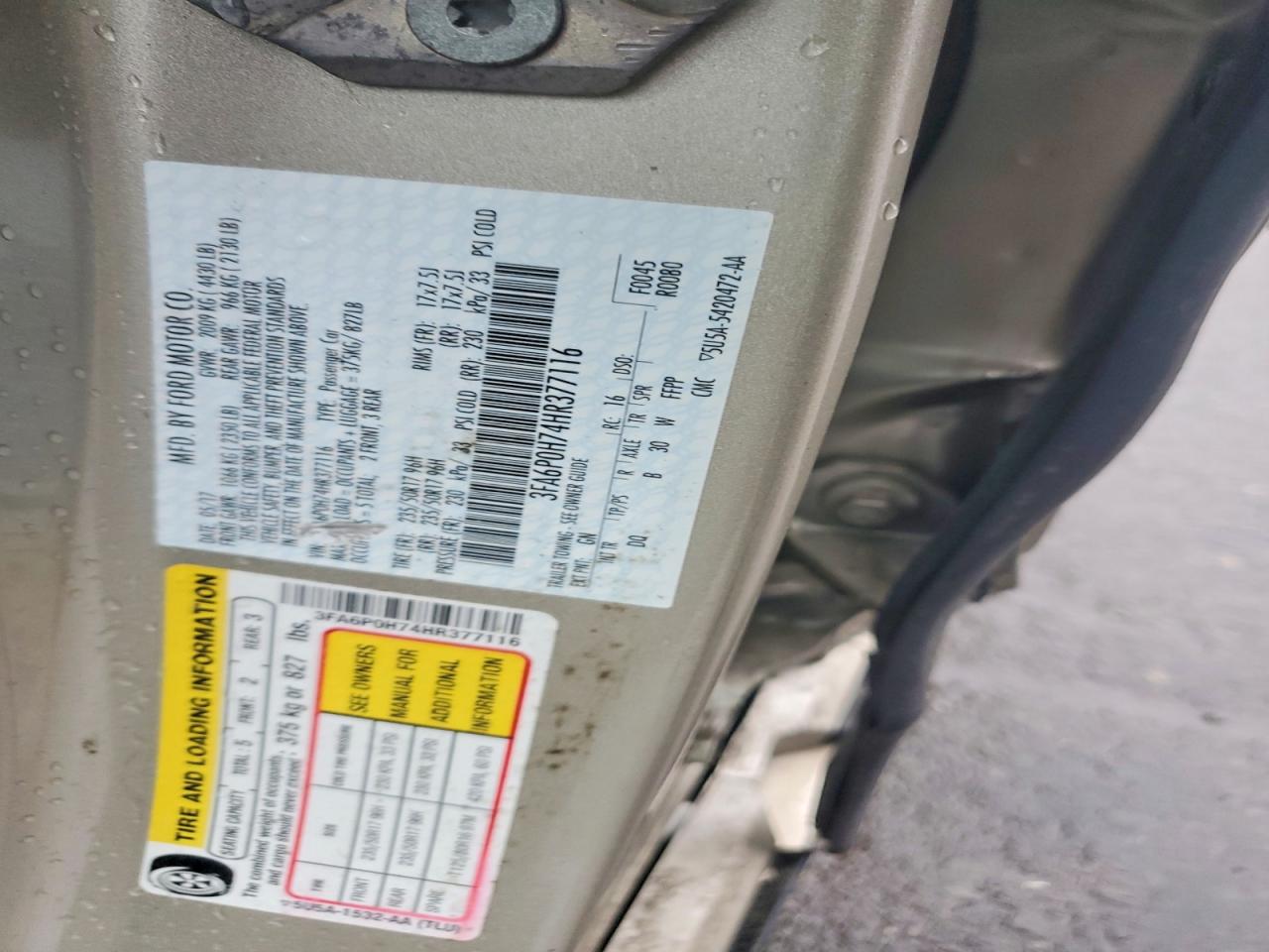 Ford Fusion Se