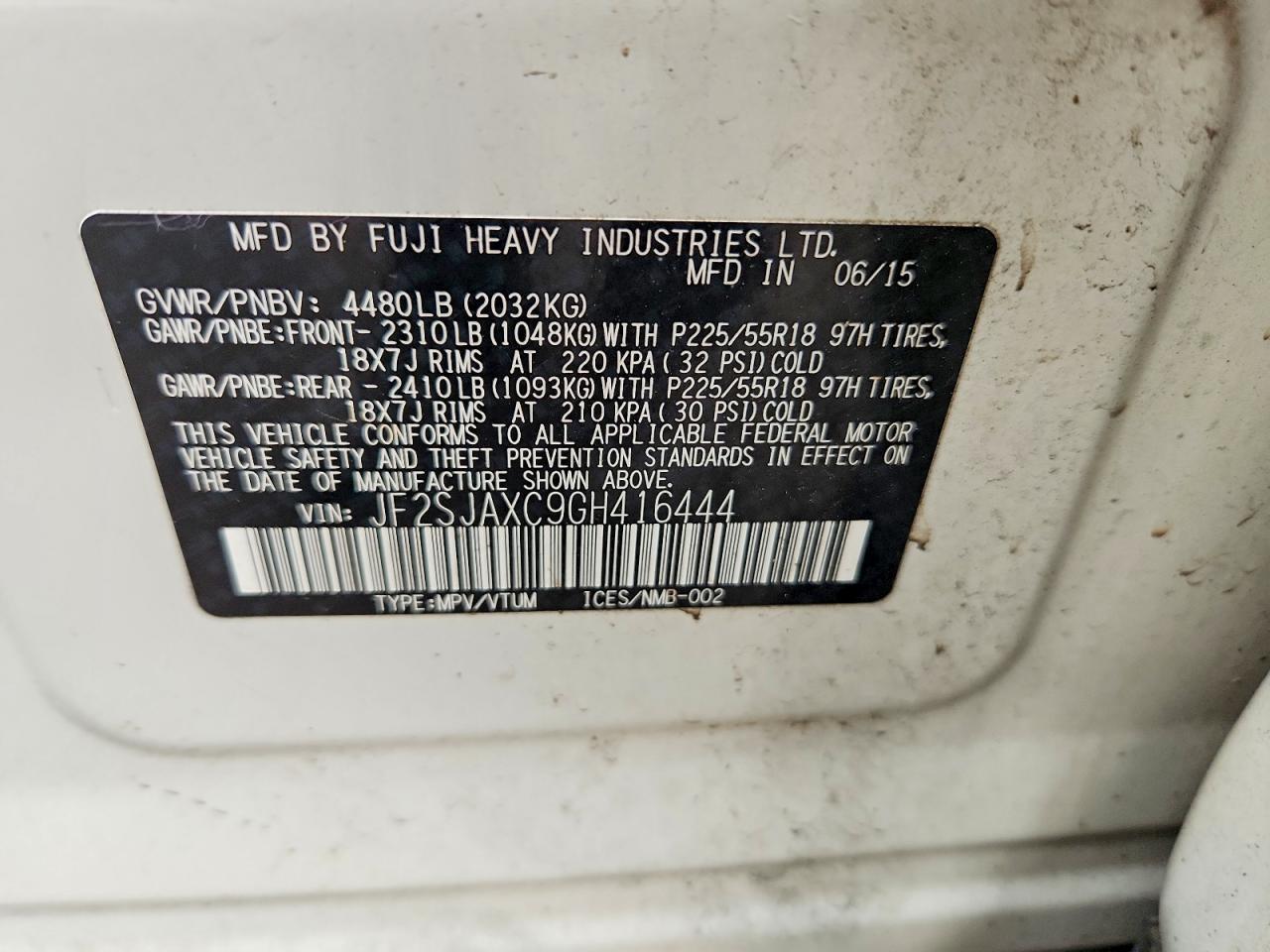 Subaru Forester 2.5i Touring