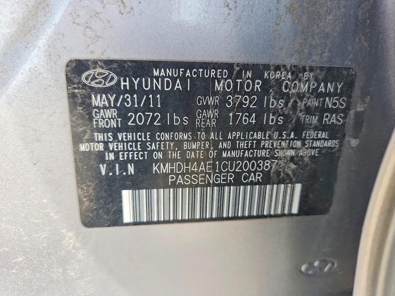 Hyundai ELANTRA Gls