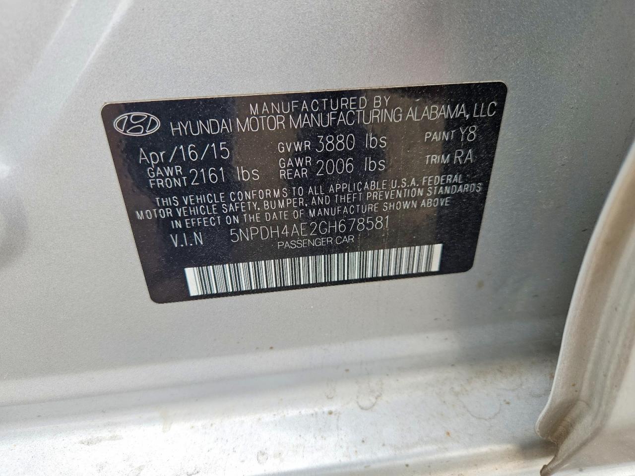 Hyundai ELANTRA Se