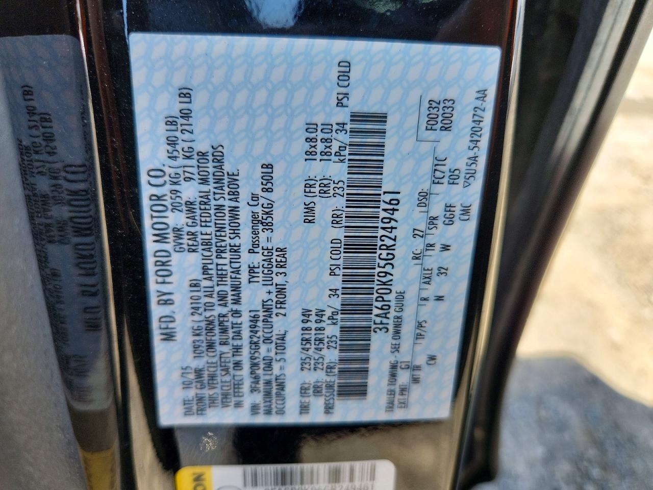 Ford Fusion Titanium