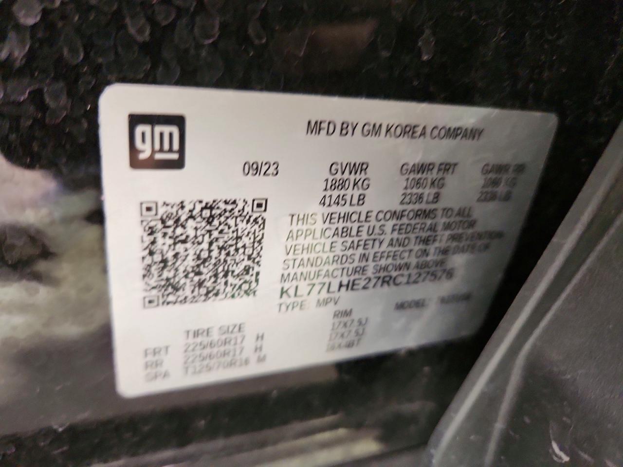 Chevrolet Trax 1lt