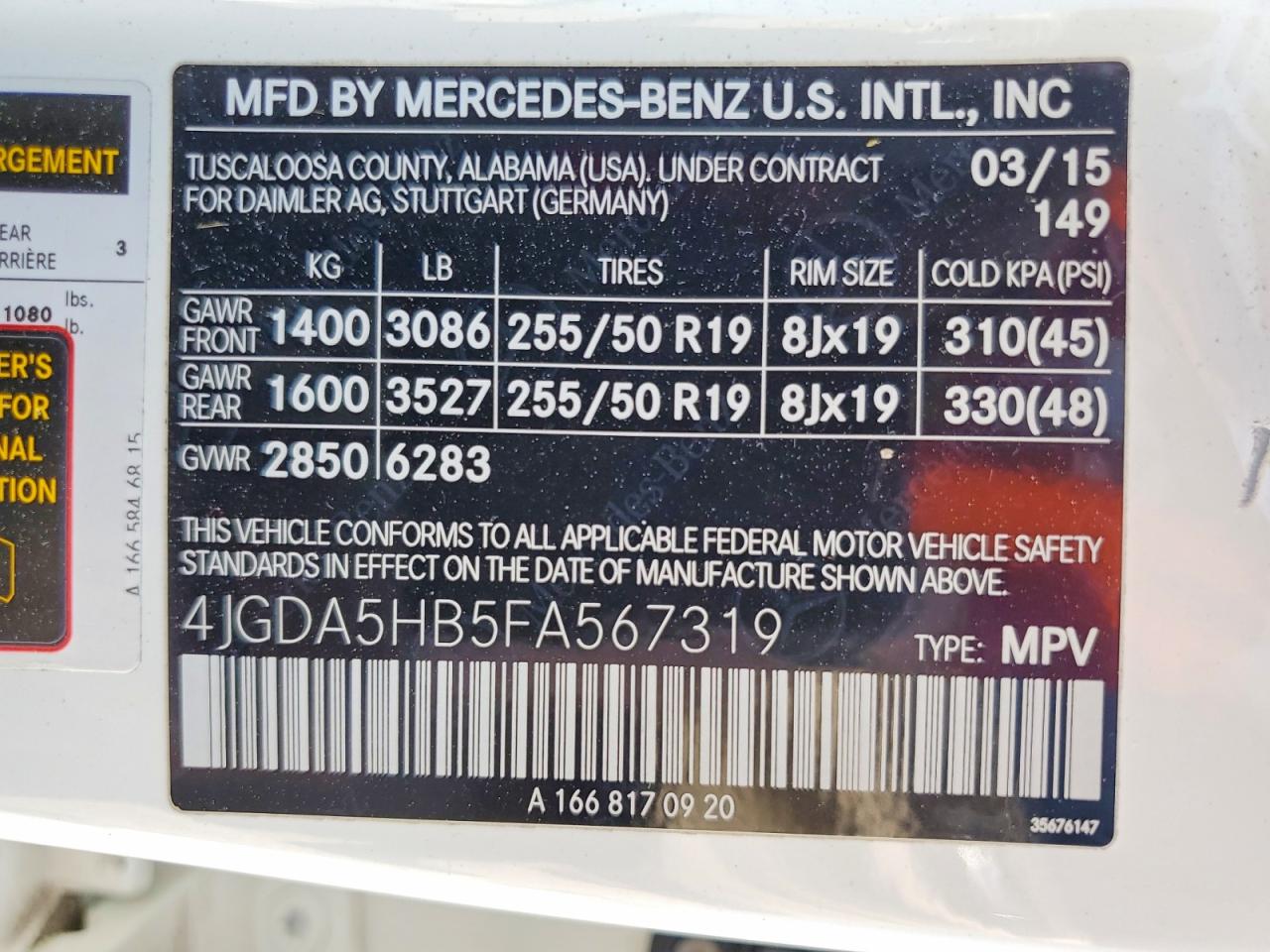 Mercedes-Benz M-Class 350 4matic
