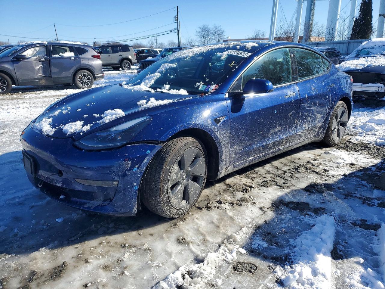 Salvage Tesla Model 3 Image