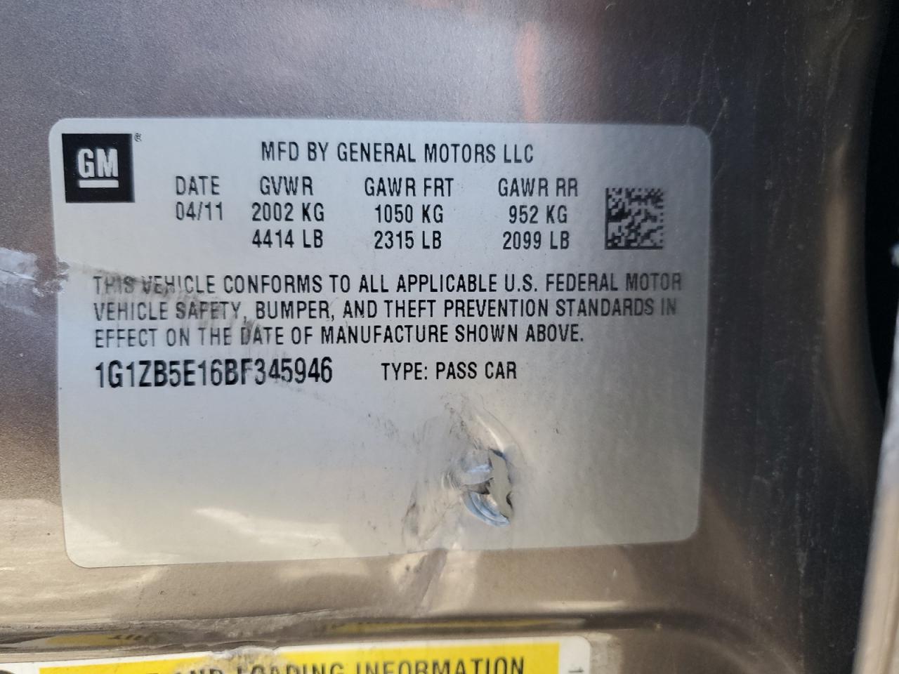 Chevrolet Malibu Ls