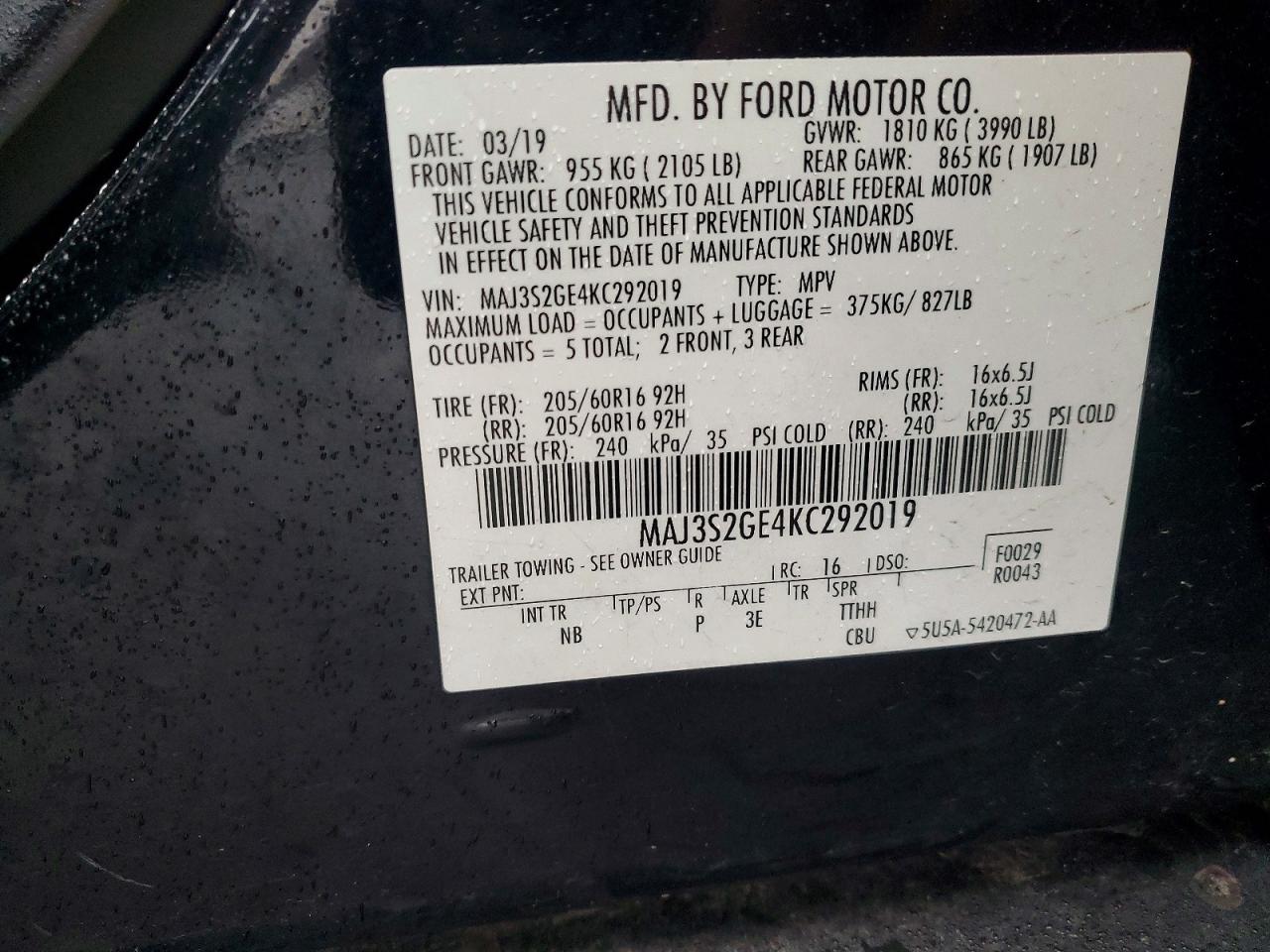 Ford EcoSport Se