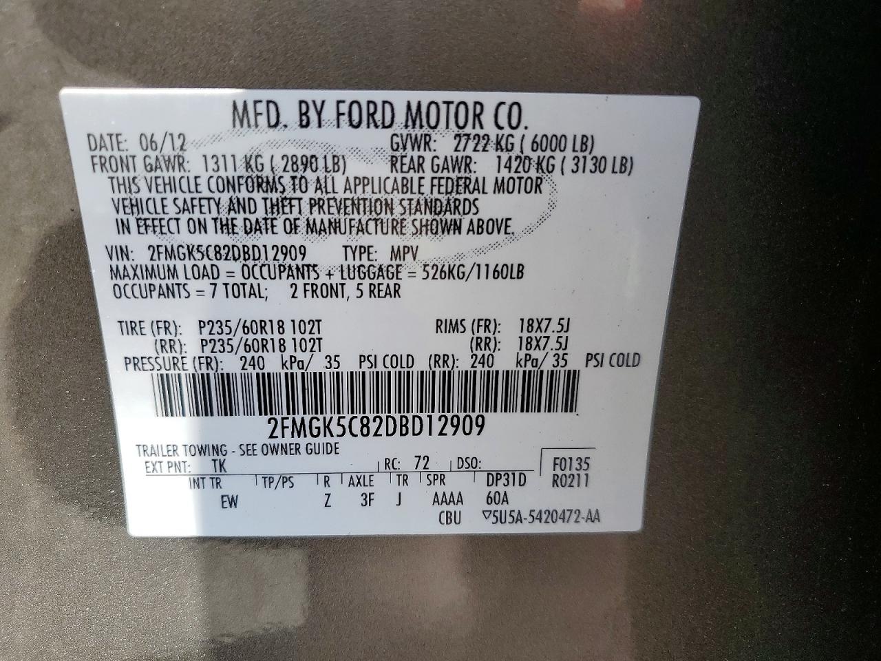 Ford Flex Sel