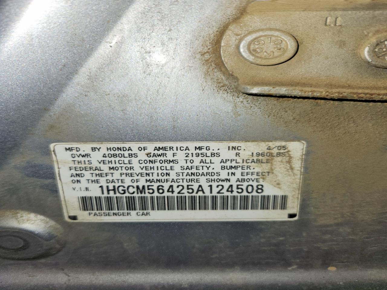 Honda Accord Lx