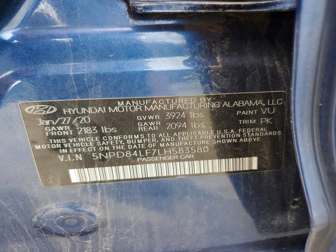 Hyundai ELANTRA Sel