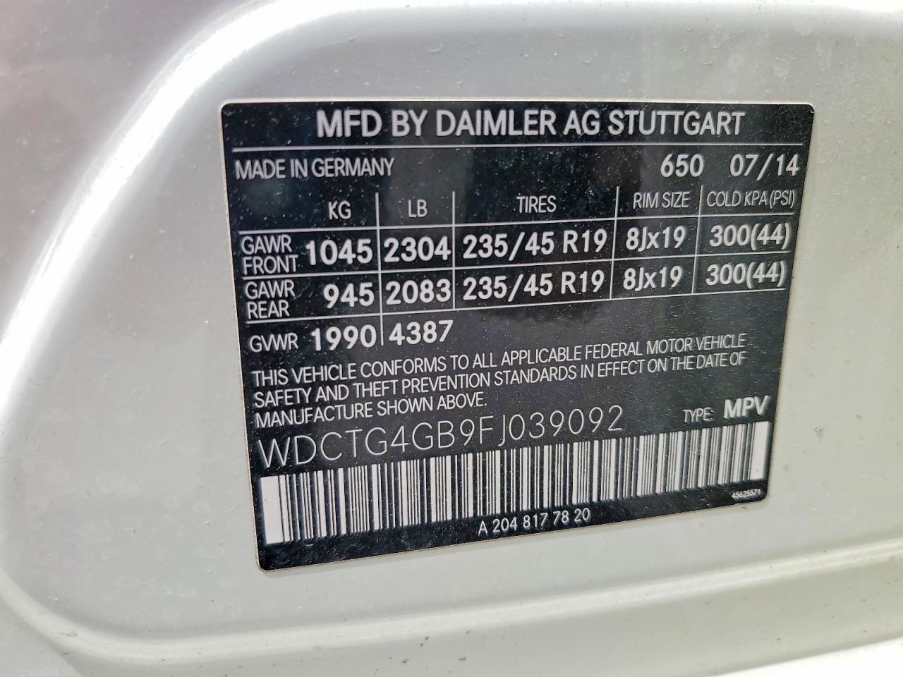 Mercedes-Benz GLA 250 4matic