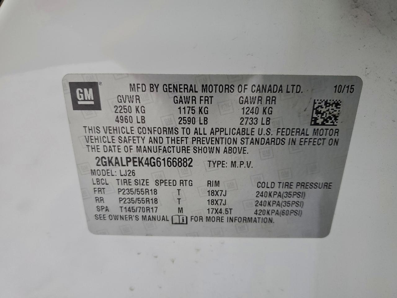 GMC Terrain Slt