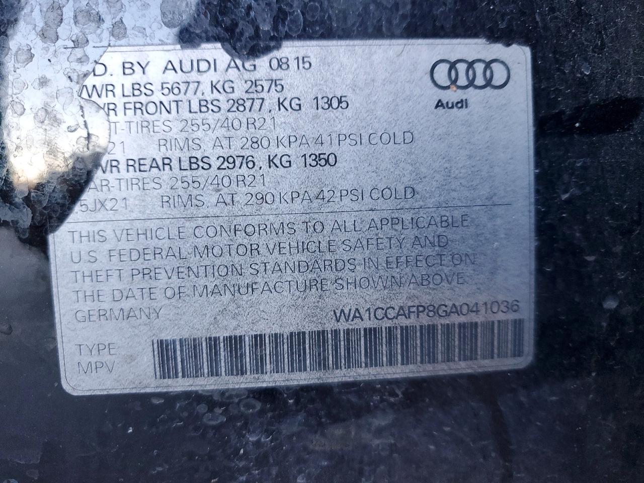 Audi Sq Premium Plus