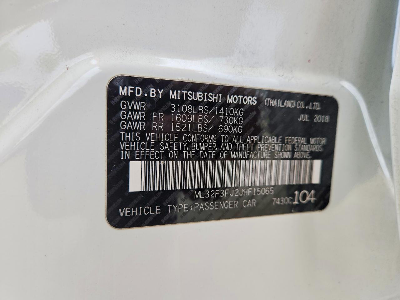 Mitsubishi Mirage G4 Es
