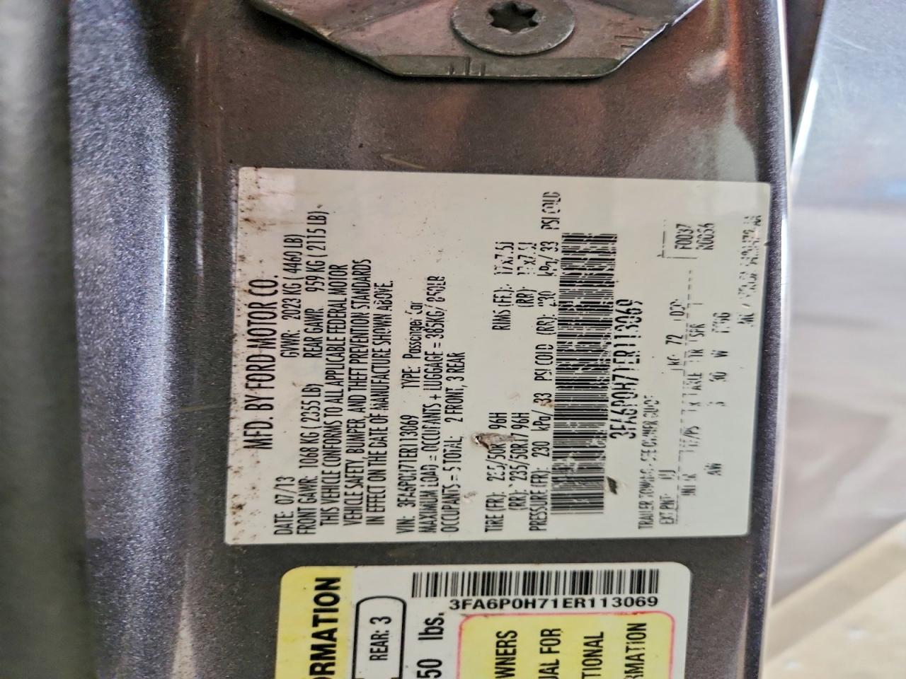 Ford Fusion Titanium
