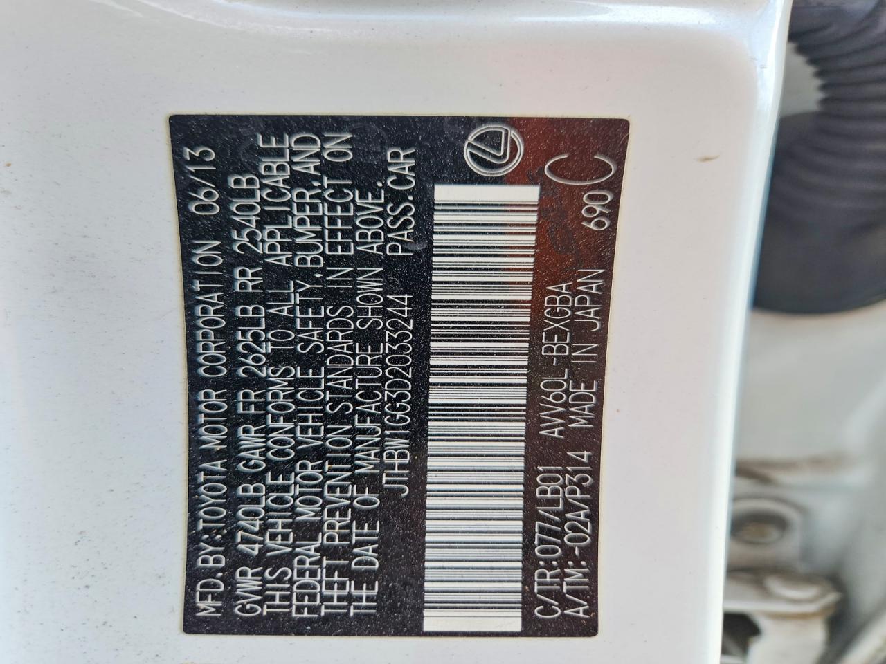 Lexus Es Base