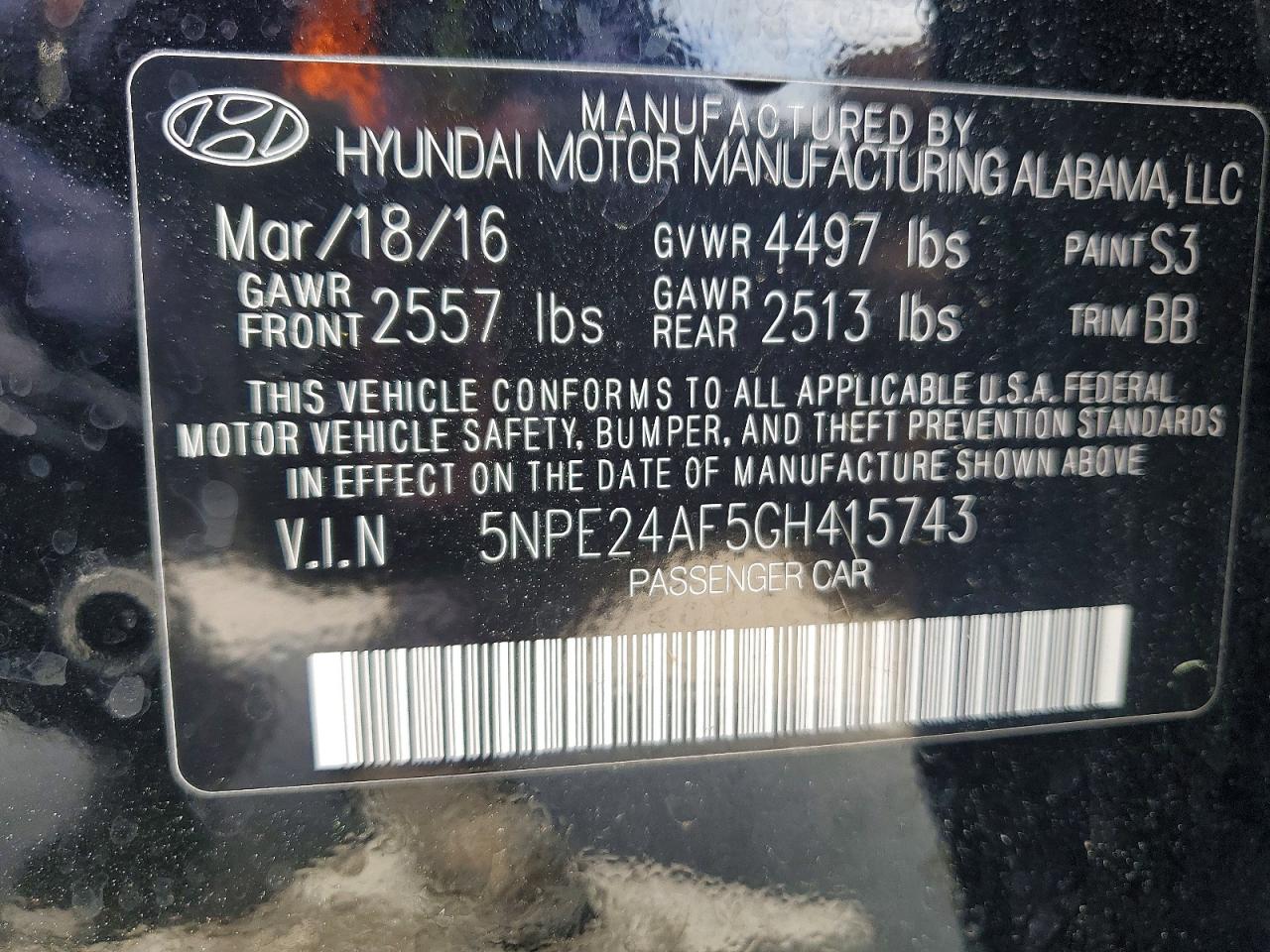 Hyundai SONATA Se