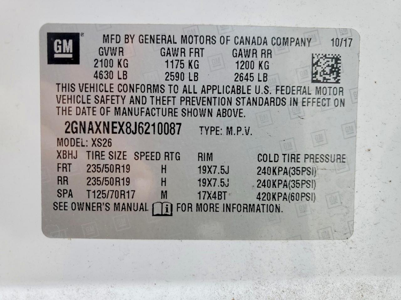 Chevrolet Equinox Premier