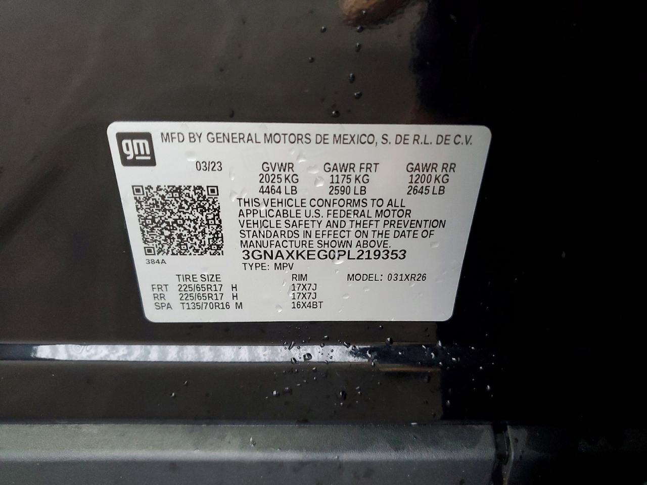Chevrolet Equinox Lt