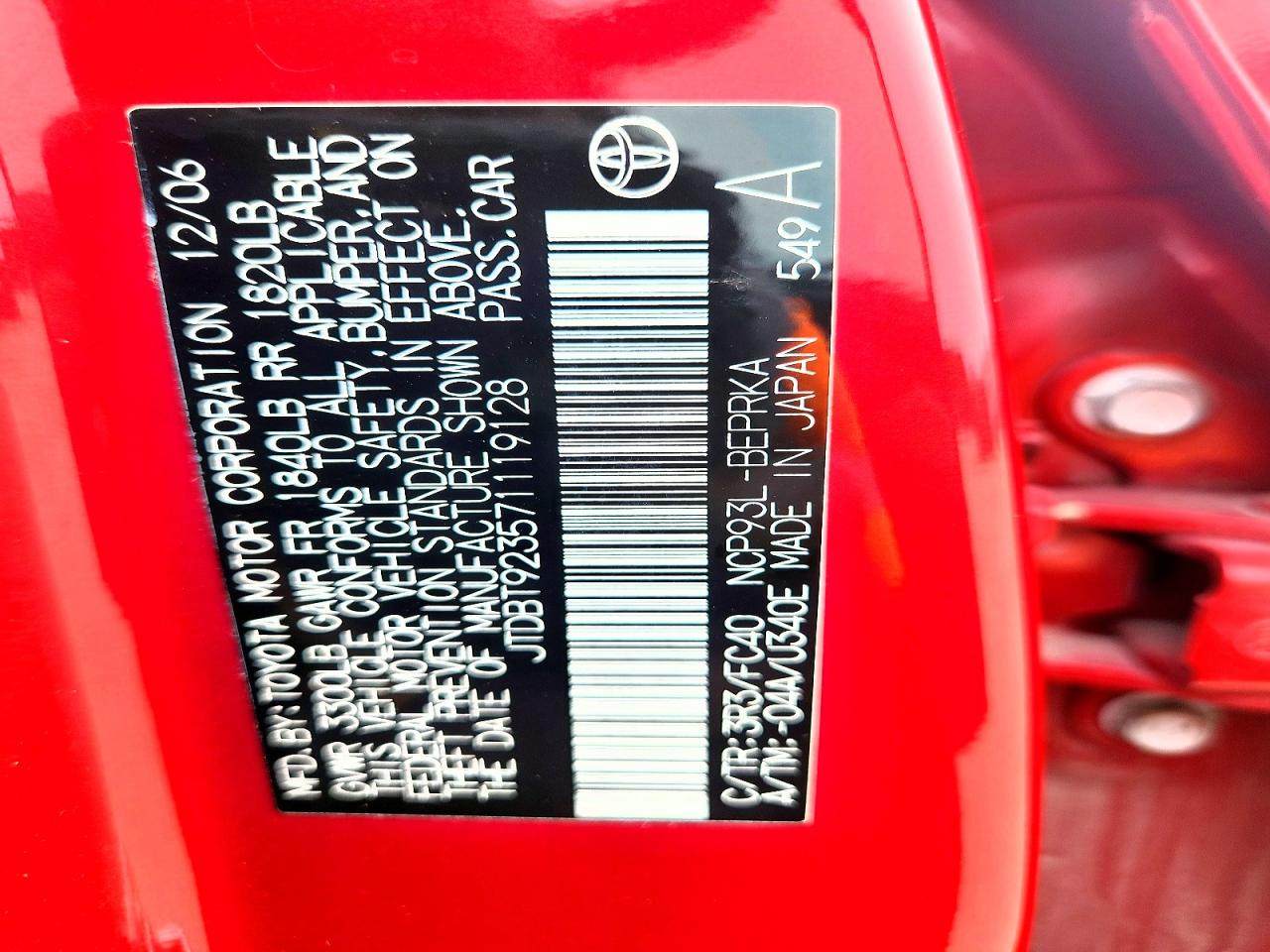 Toyota Yaris Base