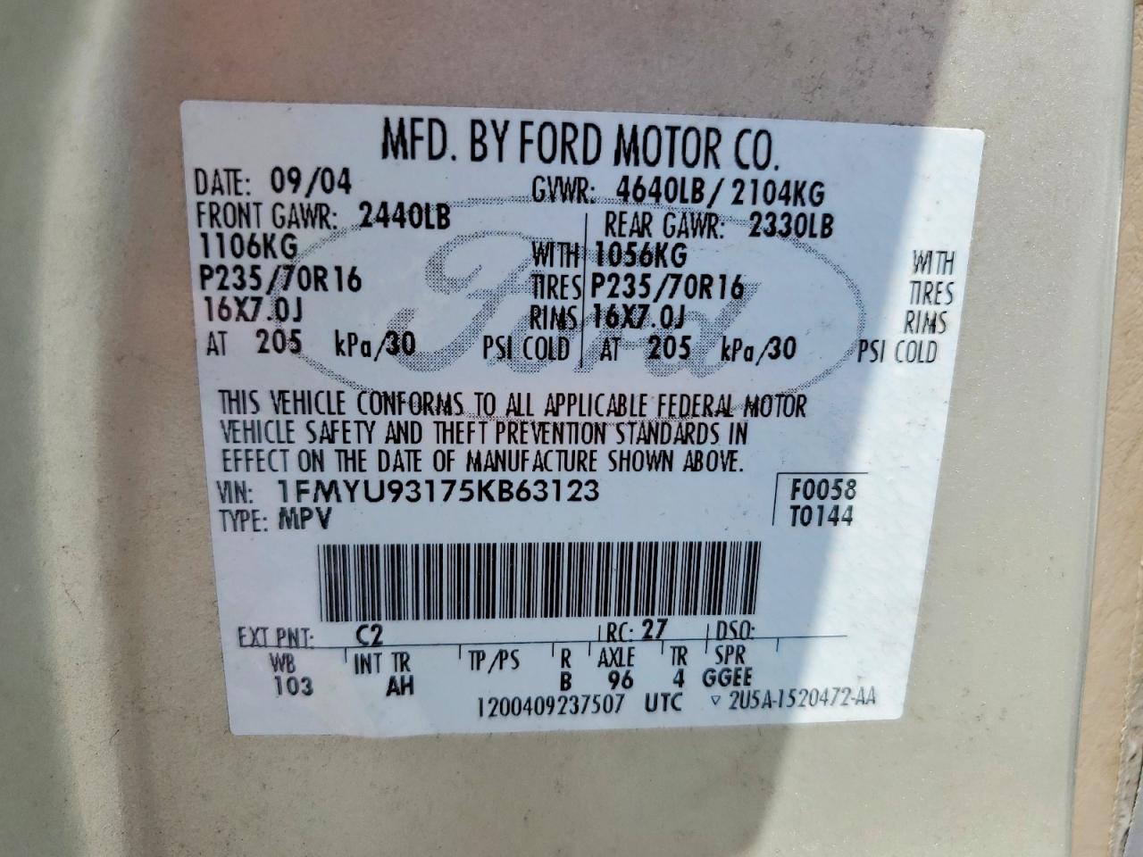 Ford Escape Xlt