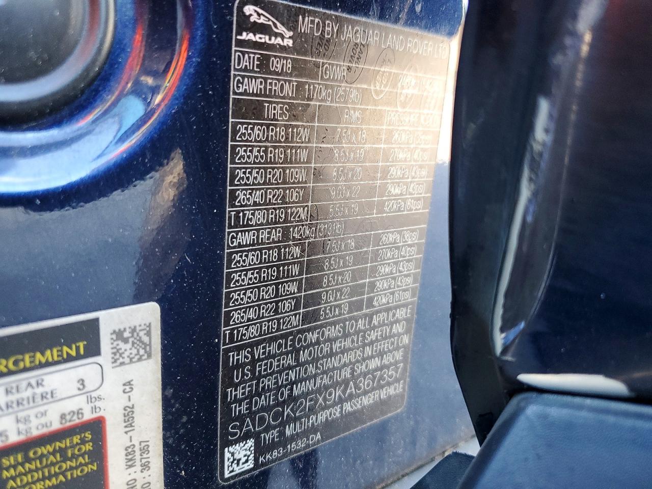 Jaguar F-PACE Prestige