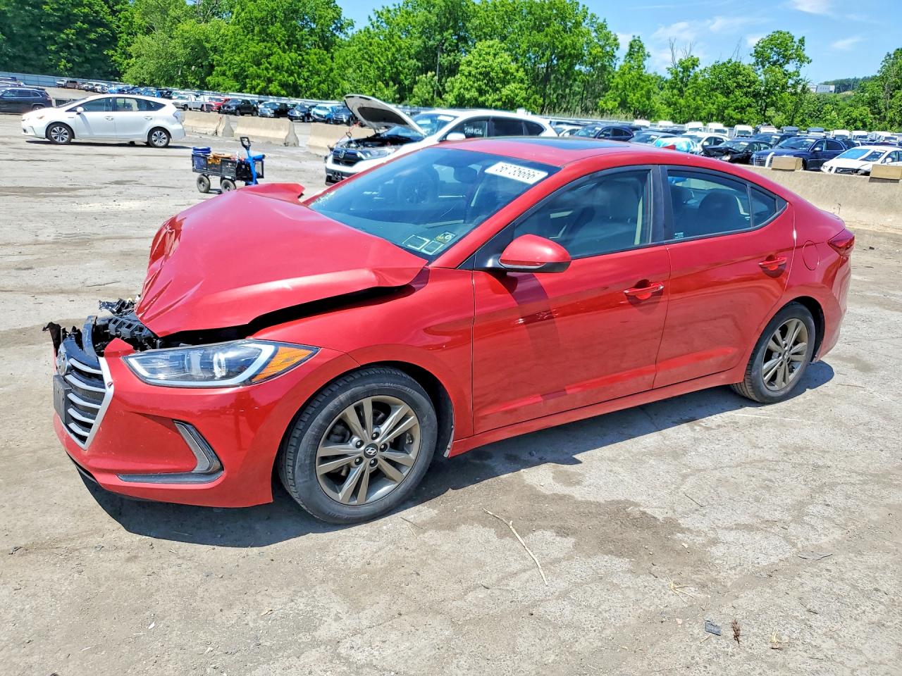 Salvage Hyundai ELANTRA Image