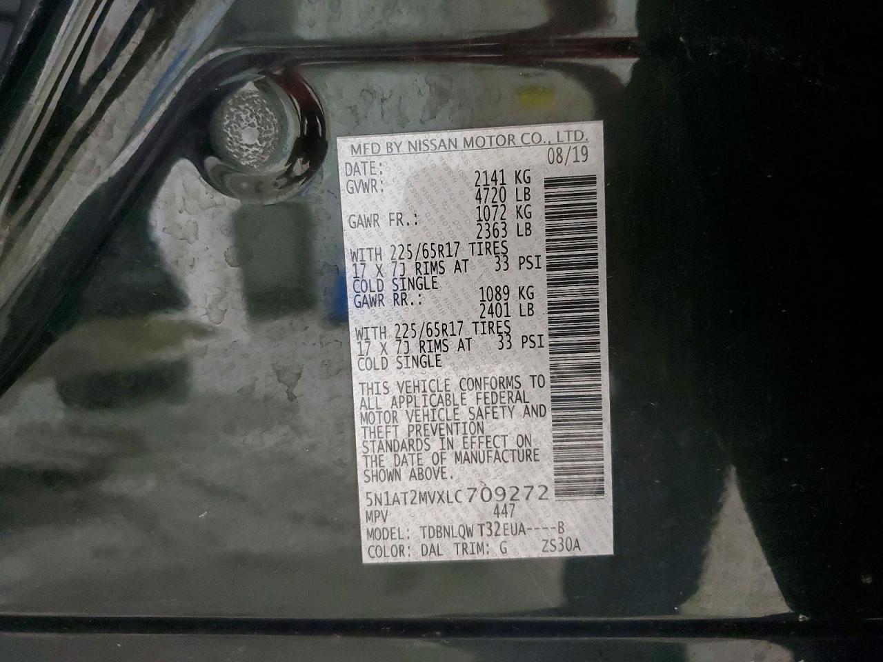 Nissan Rogue Sv