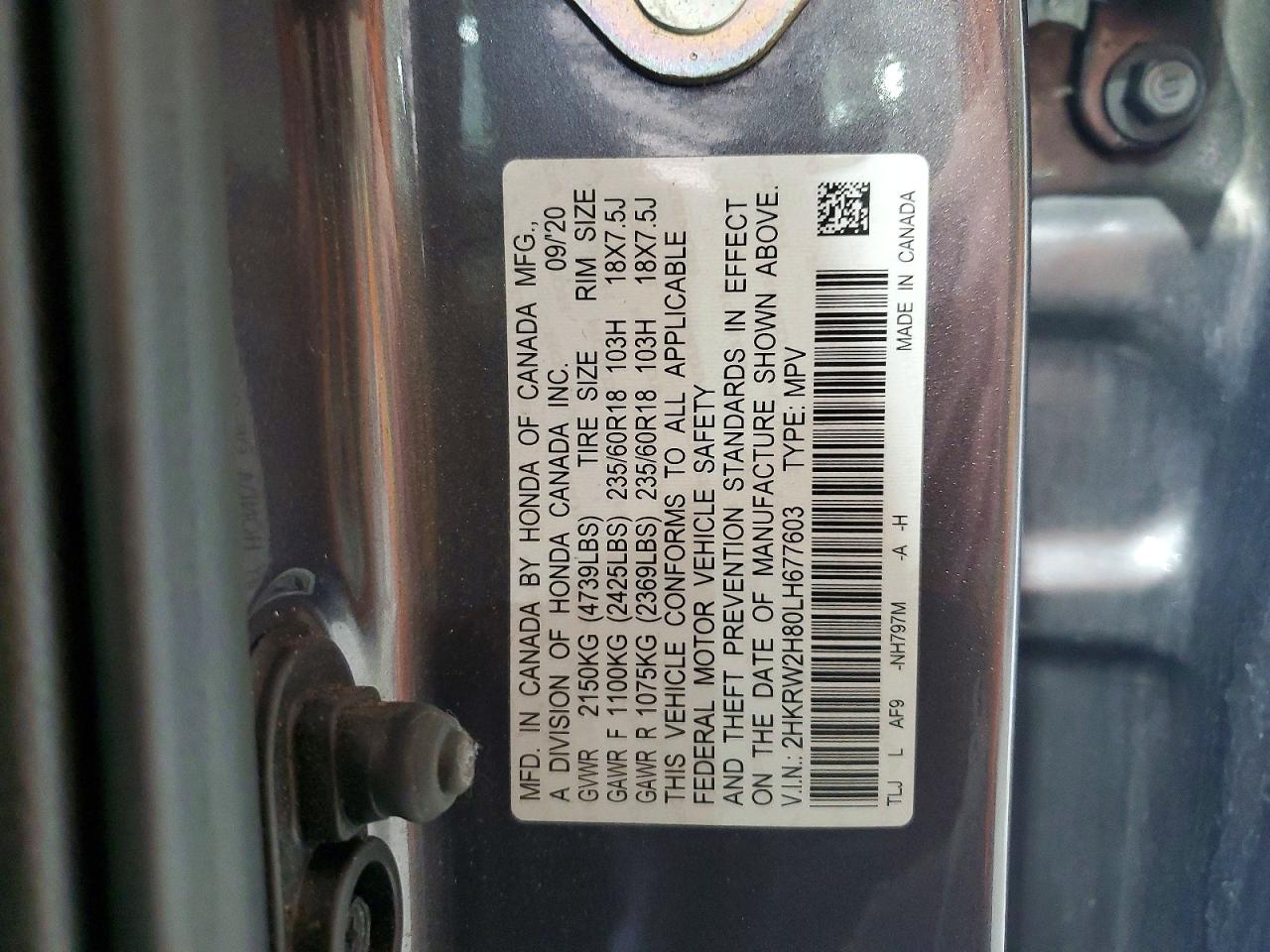 Honda Crv Exl