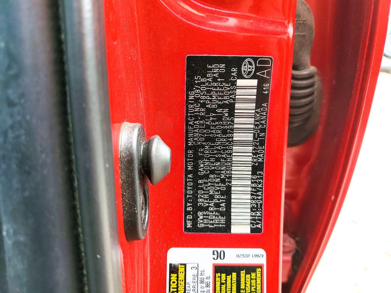 Toyota Corolla Le